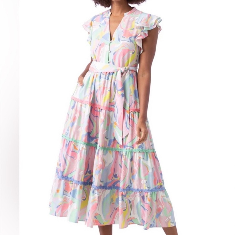 CROSBY by Mollie Burch Colorful Maxi Dress